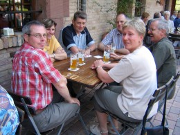  Jahresausflug 2004 Mittagessen im Hopfenschlingel in Rastatt