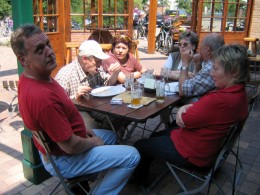  Jahresausflug 2004 Mittagessen im Hopfenschlingel in Rastatt