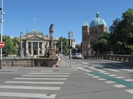  Strassburg Palais de Justice Kathedrale St. Pierre Le Jeune
