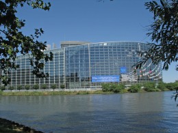  Strassburg Europaparlament Suedansicht