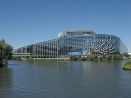  Strassburg Europaparlament Suedansicht