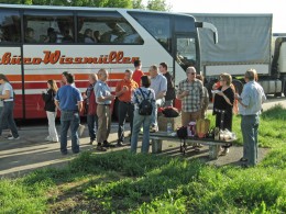  Jahresausflug 2005  Anreise nach Prag