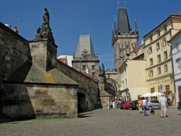 Jahresausflug 2005  Prag  Kleinseitner Brueckenturm