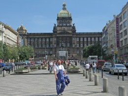  Jahresausflug 2005  Prag  Nationalmuseum am Wenzelsplatz