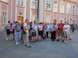  Jahresausflug 2005  Prag  Besichtigung des Hratschin und Skt. Veit Doms