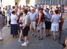  Jahresausflug 2005  Prag  Besichtigung des Hratschin und Skt. Veit Doms