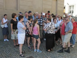  Jahresausflug 2005  Prag  Besichtigung des Hratschin und Skt. Veit Doms