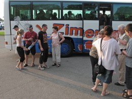 Jahresausflug 2005  Ankunft in Offenburg