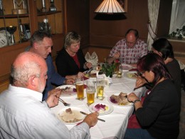  Jahresausflug 2007 Abendessen im Brauerei Gasthof Forsting