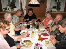  Jahresausflug 2007 Abendessen im Brauerei Gasthof Forsting