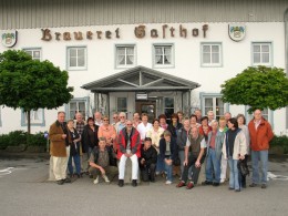  Jahresausflug 2007 Fruehstueck im Brauerei Gasthof Forsting