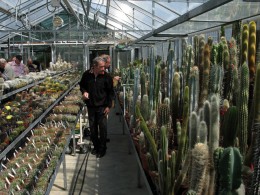  Jahresausflug 2007 Botanischer Garten Muenchen Besichtigung der Kakteensammlung
