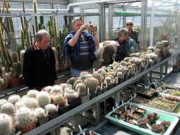  Jahresausflug 2007 Botanischer Garten Muenchen Besichtigung der Kakteensammlung