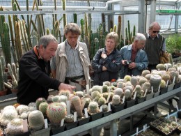  Jahresausflug 2007 Botanischer Garten Muenchen Besichtigung der Kakteensammlung