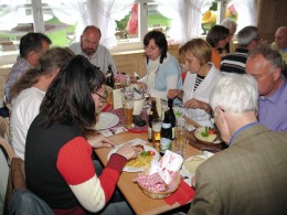  Jahresausflug 2009 Besichtigung der Schaukaeserei in Stein