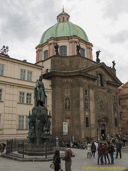  DKG-Jahresausflug Prag 2014 Prager Impressionen Karls Denkmal