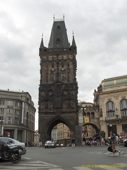  DKG-Jahresausflug Prag 2014 Prager Impressionen Pulverturm
