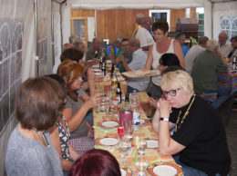  Flammenkuchenessen bei Familie Bleier