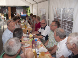  Flammenkuchenessen bei Familie Bleier