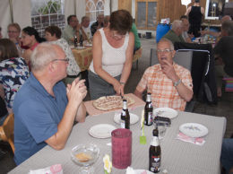  Flammenkuchenessen bei Familie Bleier